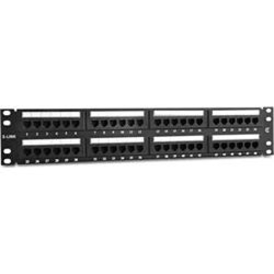 S-link SL-P648 48 Li UTP CAT6 Patch Panel