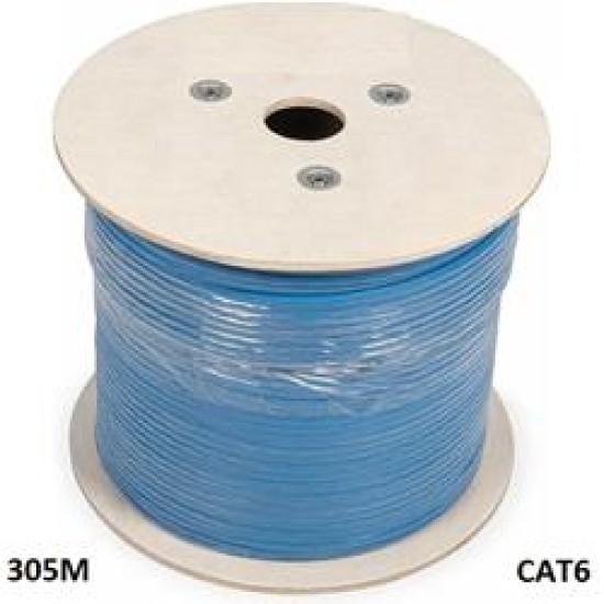 APX-CAT6ODBL 305M CAT6 DIŞ CEPHE MAVİ YALITIMLI İNTERNET KABLOSU