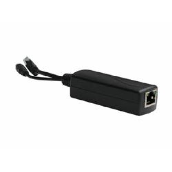 Wİ-TEK WI-POE11S-48V Single 100Mbps fast PoE Splitter with 1*RJ45 Port