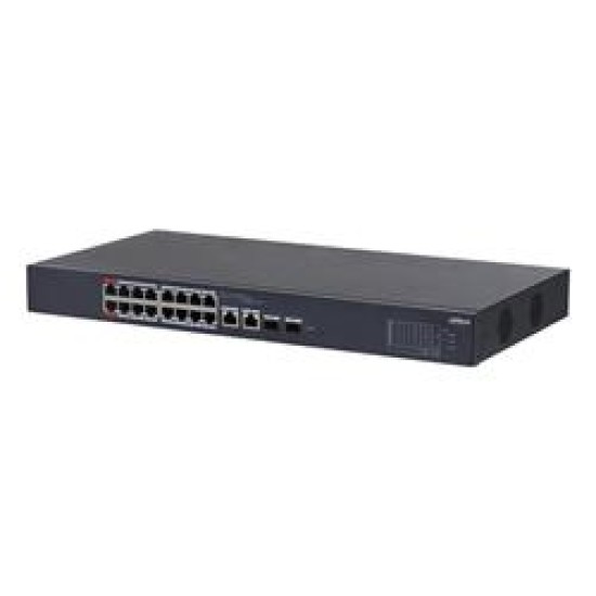 DAHUA CS4218-16ET-135 16 PORT FE PoE  (135W), 2GE Combo, 2xSFP Cloud Managed Switc