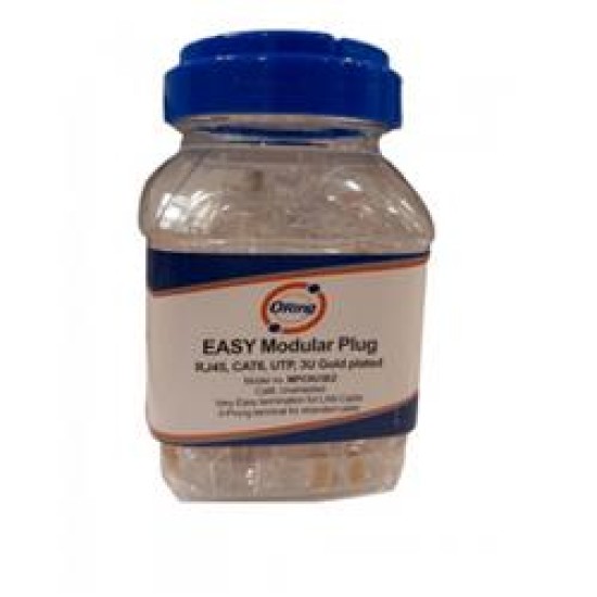 ORİNG RJ45 CAT6 YENİ NESİL JACK 100'LÜ