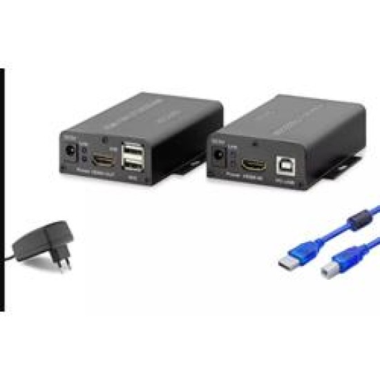 HADRON HDX1302 EXTENDER HDMI KVM 60MT