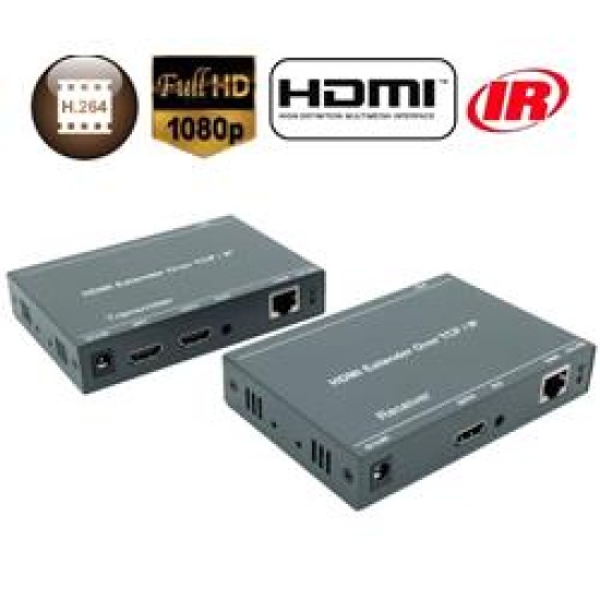IRONSTAR IRHDMI02 ADAPTÖRLÜ ETHERNET HDMI EXTENDER UZATMA